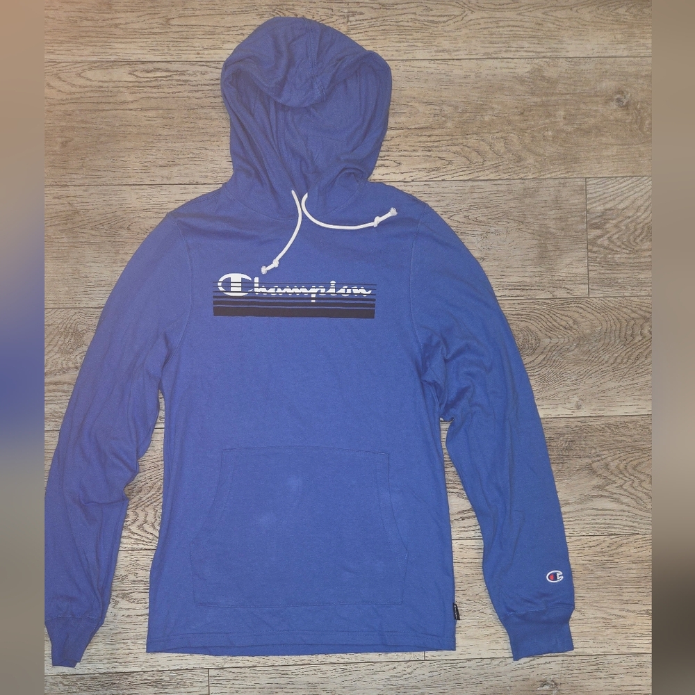 Champion Blue Hoodie